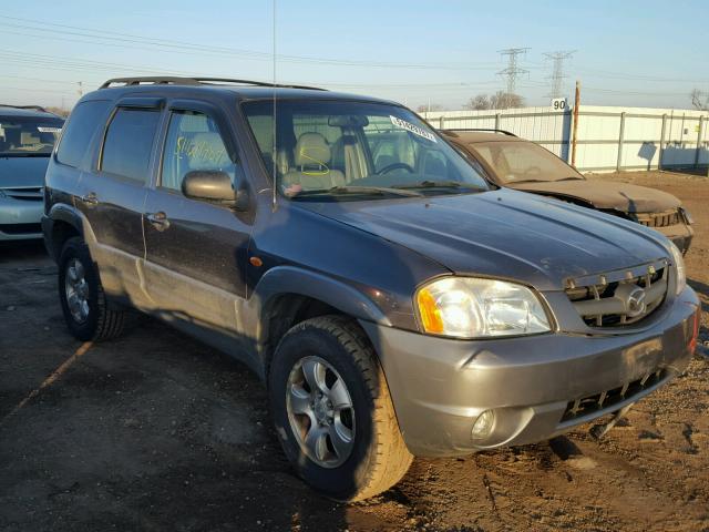 4F2CU08192KM65446 - 2002 MAZDA TRIBUTE LX GRAY photo 1