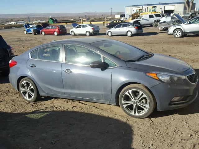 KNAFX4A81G5613675 - 2016 KIA FORTE EX GRAY photo 1