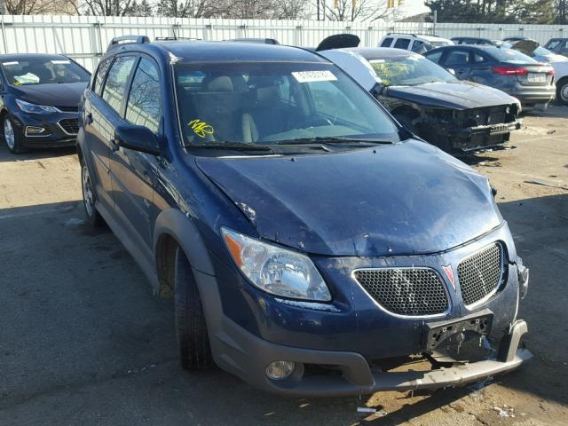 5Y2SL67808Z414028 - 2008 PONTIAC VIBE BLUE photo 1