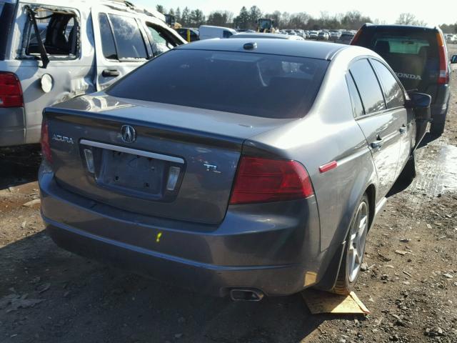 19UUA66246A040502 - 2006 ACURA 3.2TL GRAY photo 4