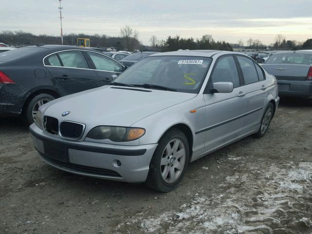 WBAEV33464KL63031 - 2004 BMW 325 I SILVER photo 2