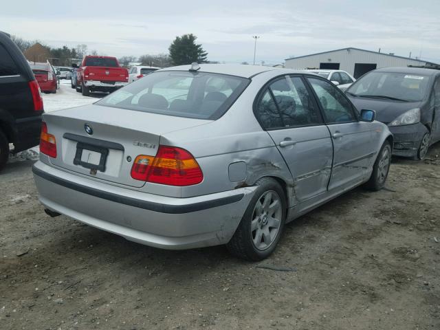 WBAEV33464KL63031 - 2004 BMW 325 I SILVER photo 4