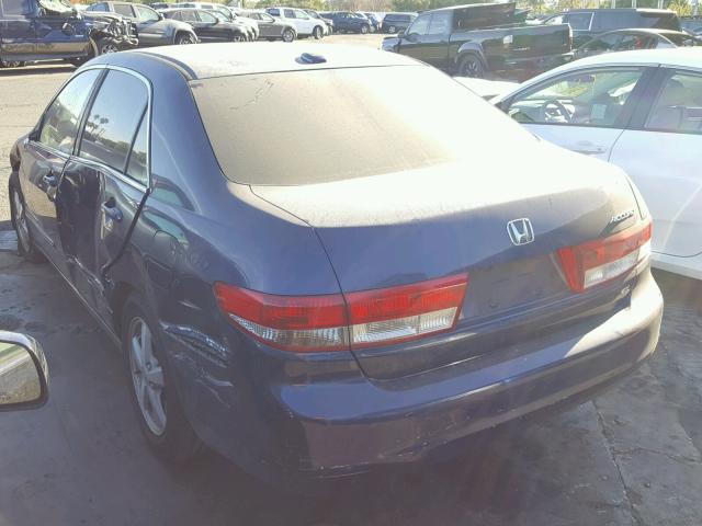 JHMCM56864C013978 - 2004 HONDA ACCORD EX BLUE photo 3