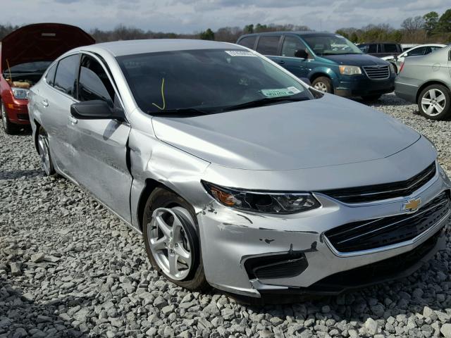 1G1ZB5ST9JF135166 - 2018 CHEVROLET MALIBU LS ვერცხლისფერი ფოტო 1
