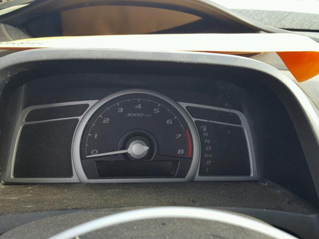 2HGFG12897H519182 - 2007 HONDA CIVIC EX BLUE photo 8