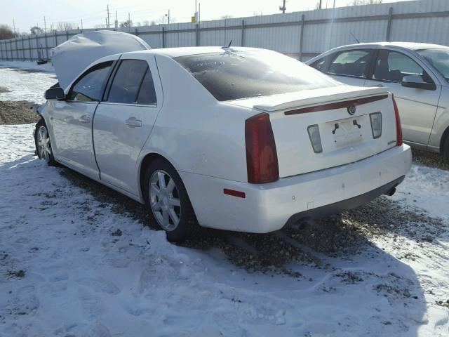 1G6DW677260175965 - 2006 CADILLAC STS WHITE photo 3