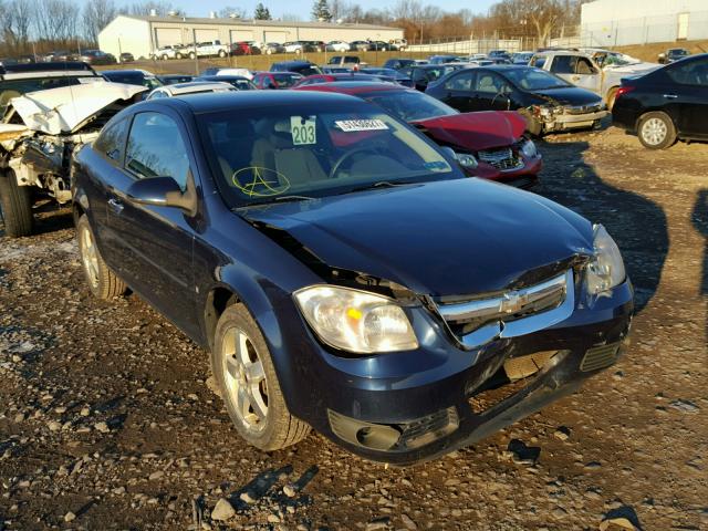 1G1AT18H697171666 - 2009 CHEVROLET COBALT LT BLUE photo 1