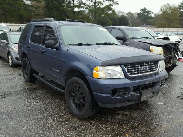 1FMDU63K55ZA69142 - 2005 FORD EXPLORER X BLUE photo 1
