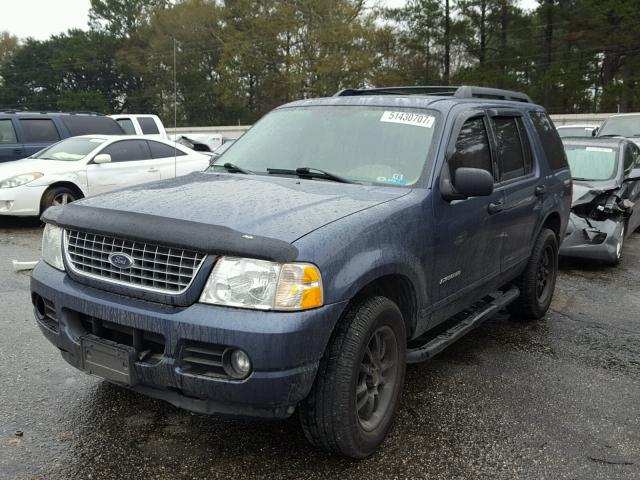 1FMDU63K55ZA69142 - 2005 FORD EXPLORER X BLUE photo 2