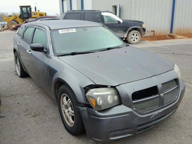 2D4FV48T65H531582 - 2005 DODGE MAGNUM SE GRAY photo 1