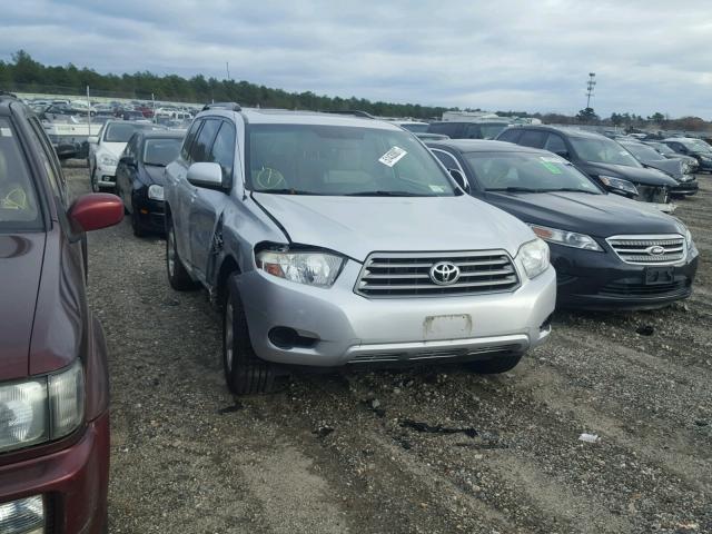 JTEES41A982106425 - 2008 TOYOTA HIGHLANDER SILVER photo 1