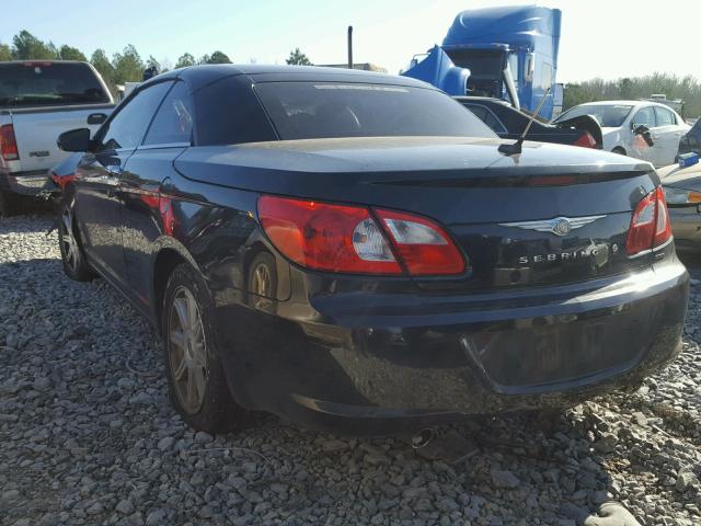 1C3LC65MX8N276823 - 2008 CHRYSLER SEBRING LI BLACK photo 3