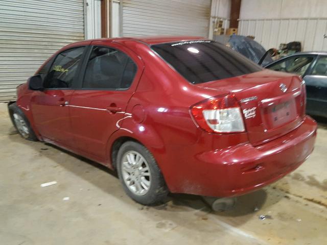 JS2YC5A35C6303296 - 2012 SUZUKI SX4 LE RED photo 3