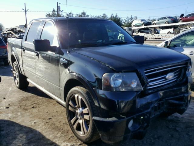 1FTRW14567FB48548 - 2007 FORD F150 SUPER BLACK photo 1