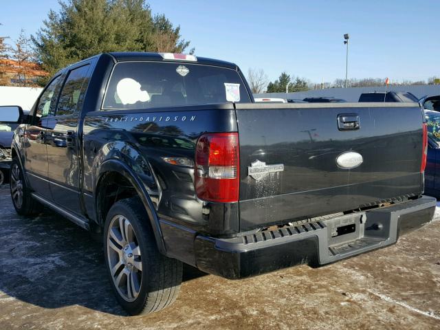 1FTRW14567FB48548 - 2007 FORD F150 SUPER BLACK photo 3