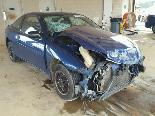 1G1JC12F747102226 - 2004 CHEVROLET CAVALIER BLUE photo 1