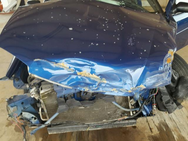 1G1JC12F747102226 - 2004 CHEVROLET CAVALIER BLUE photo 7