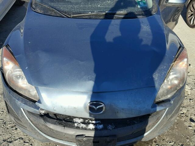 JM1BL1SGXA1327355 - 2010 MAZDA 3 I SILVER photo 7