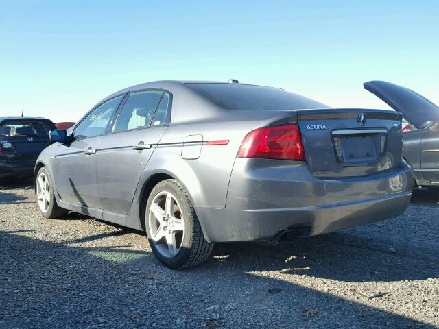 19UUA66226A065589 - 2006 ACURA 3.2TL GRAY photo 3