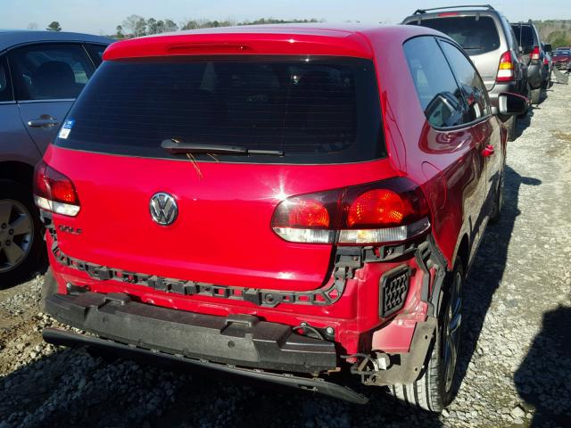 WVWAA7AJ4BW336879 - 2011 VOLKSWAGEN GOLF 红色 照片 9