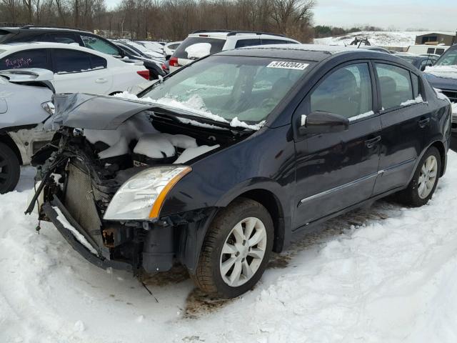 3N1AB6AP8CL614124 - 2012 NISSAN SENTRA 2.0 BLACK photo 2