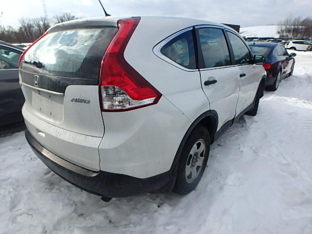 5J6RM4H34DL079172 - 2013 HONDA CR-V LX WHITE photo 4