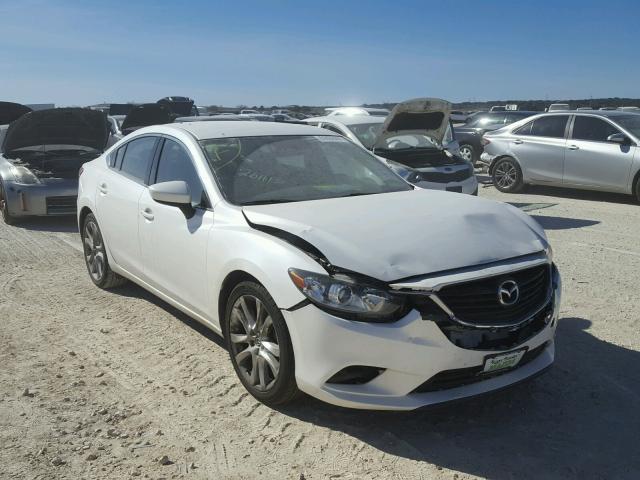 JM1GJ1V66F1175984 - 2015 MAZDA 6 TOURING WHITE photo 1