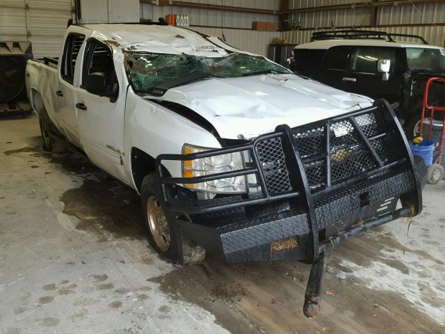 1GCHK53699F175304 - 2009 CHEVROLET SILVERADO WHITE photo 1