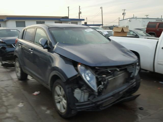 KNDPB3A26D7421812 - 2013 KIA SPORTAGE B BLUE photo 1