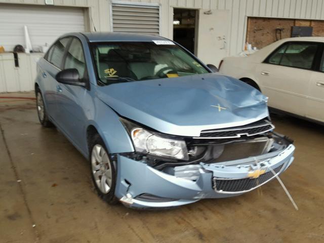 1G1PC5SH8C7261418 - 2012 CHEVROLET CRUZE LS BLUE photo 1