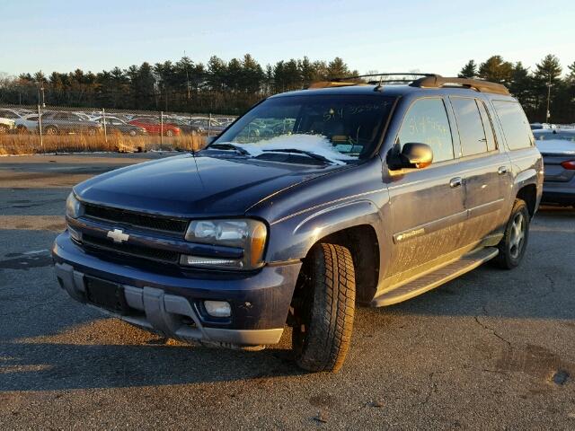 1GNET16S546234639 - 2004 CHEVROLET TRAILBLAZE BLUE photo 2