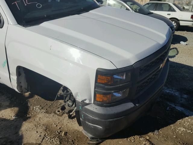 1GCNCPEC2FZ416855 - 2015 CHEVROLET SILVERADO WHITE photo 9