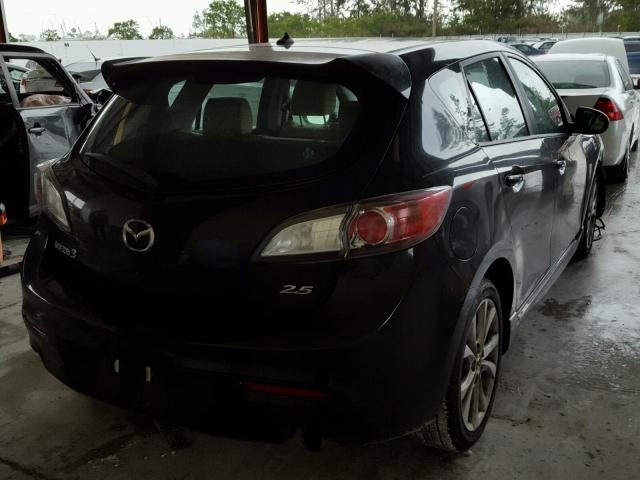 JM1BL1K56B1416811 - 2011 MAZDA 3 S BLACK photo 4