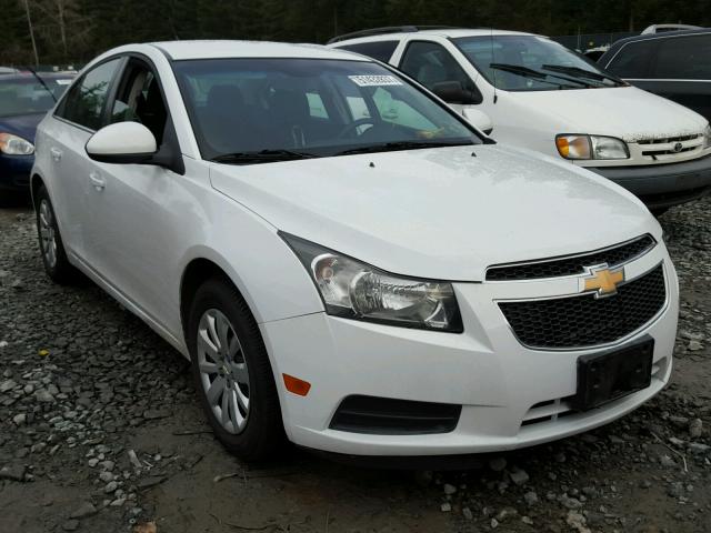 1G1PF5S91B7115523 - 2011 CHEVROLET CRUZE LT WHITE photo 1