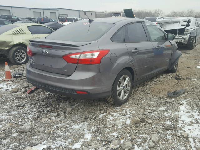 1FAHP3F22CL189283 - 2012 FORD FOCUS SE GRAY photo 4