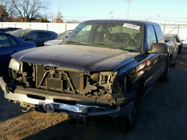 2GCEC19T251340536 - 2005 CHEVROLET SILVERADO BLUE photo 2