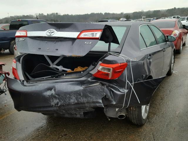 4T1BF1FK5CU158977 - 2012 TOYOTA CAMRY BASE GRAY photo 4