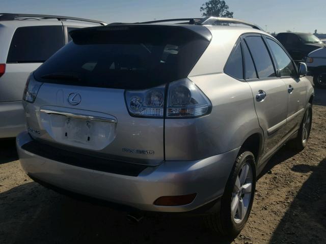 2T2HK31UX8C095275 - 2008 LEXUS RX 350 GOLD photo 4