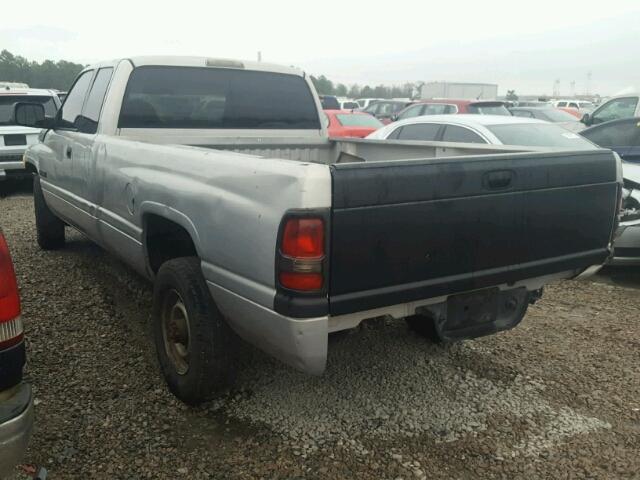 3B7KC2360XG107650 - 1999 DODGE RAM 2500 SILVER photo 3