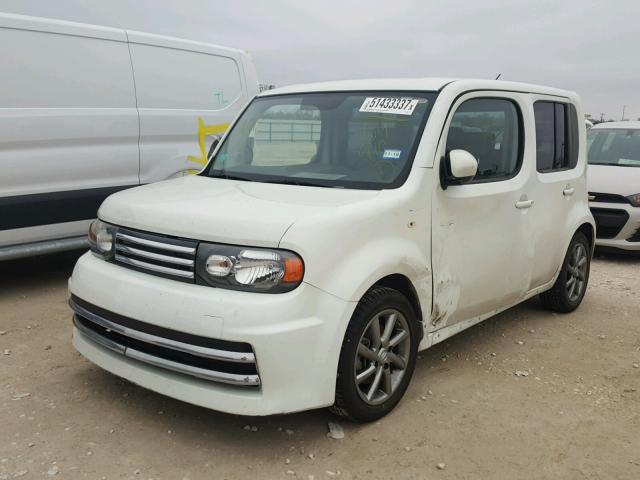 JN8AZ2KR7AT169910 - 2010 NISSAN CUBE BASE WHITE photo 2