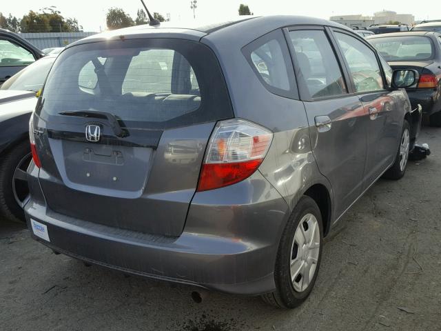 JHMGE8H39CS001636 - 2012 HONDA FIT رمادي صورة 4