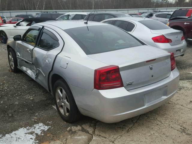 2B3LK33G58H186077 - 2008 DODGE CHARGER SX SILVER photo 3