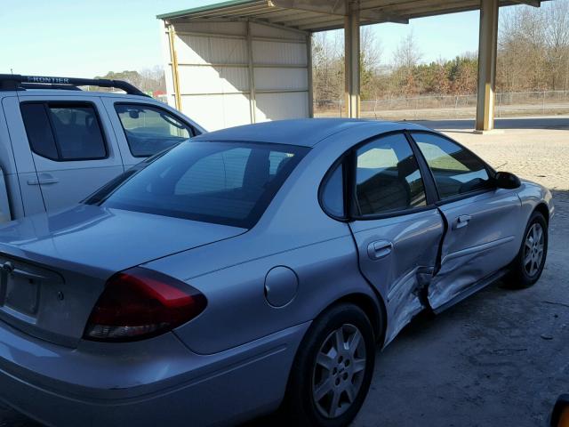 1FAFP53U56A124551 - 2006 FORD TAURUS SE SILVER photo 9