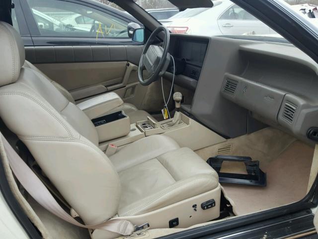 1G6VS3393PU126628 - 1993 CADILLAC ALLANTE BEIGE photo 5