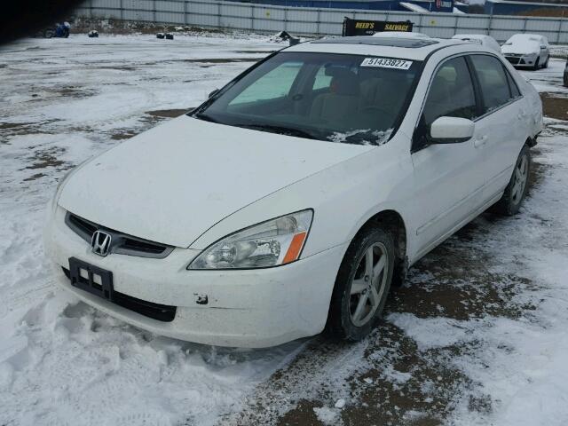 JHMCM56643C046801 - 2003 HONDA ACCORD EX WHITE photo 2