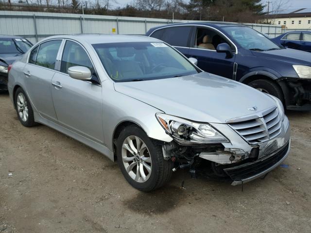 KMHGC4DD4CU193417 - 2012 HYUNDAI GENESIS 3. SILVER photo 1