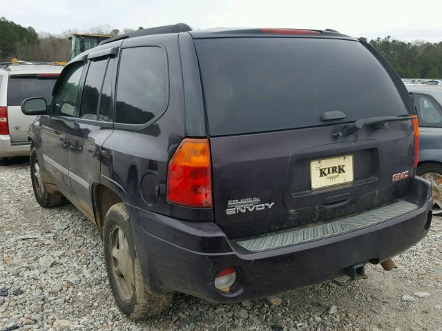 1GKDS13S182205426 - 2008 GMC ENVOY შავი ფოტო 3