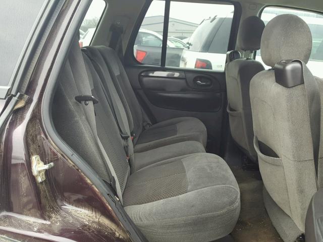 1GKDS13S182205426 - 2008 GMC ENVOY შავი ფოტო 6