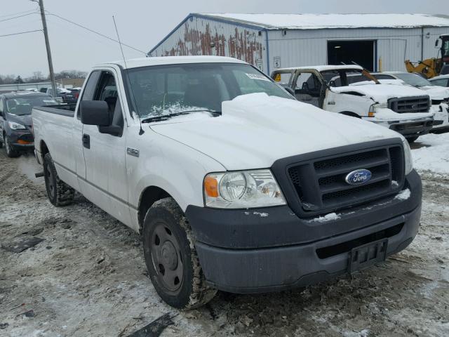 1FTRF12247KC65562 - 2007 FORD F150 WHITE photo 1