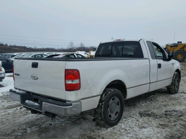 1FTRF12247KC65562 - 2007 FORD F150 WHITE photo 4